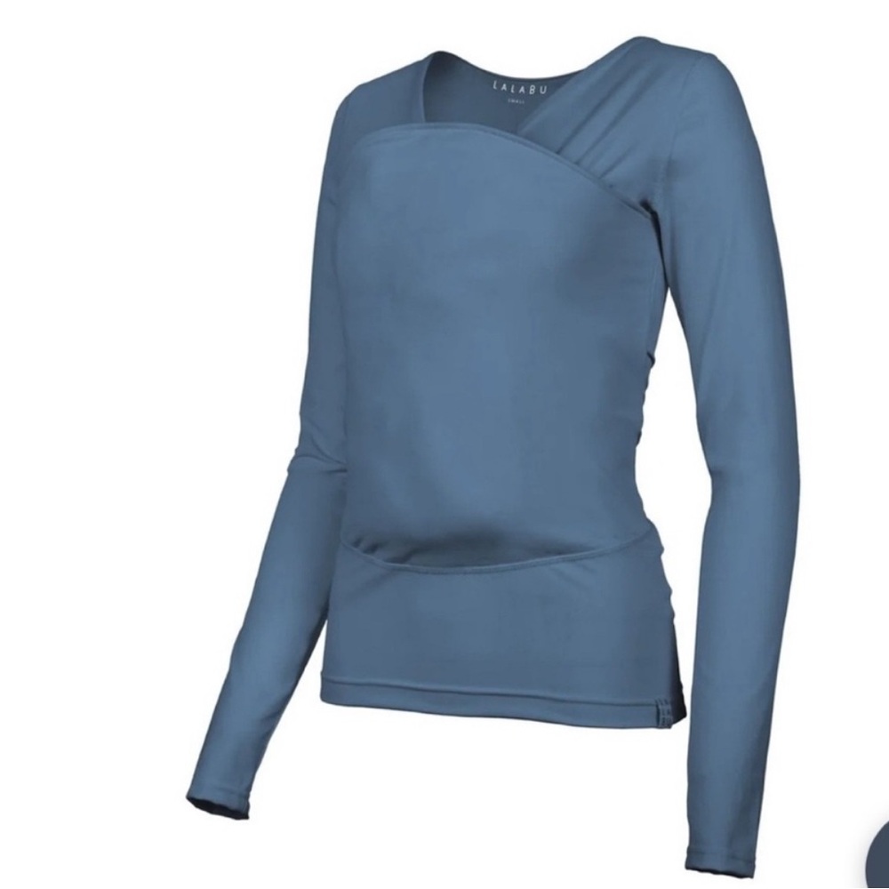 Lalabu Soothe Shirt in Blue XL